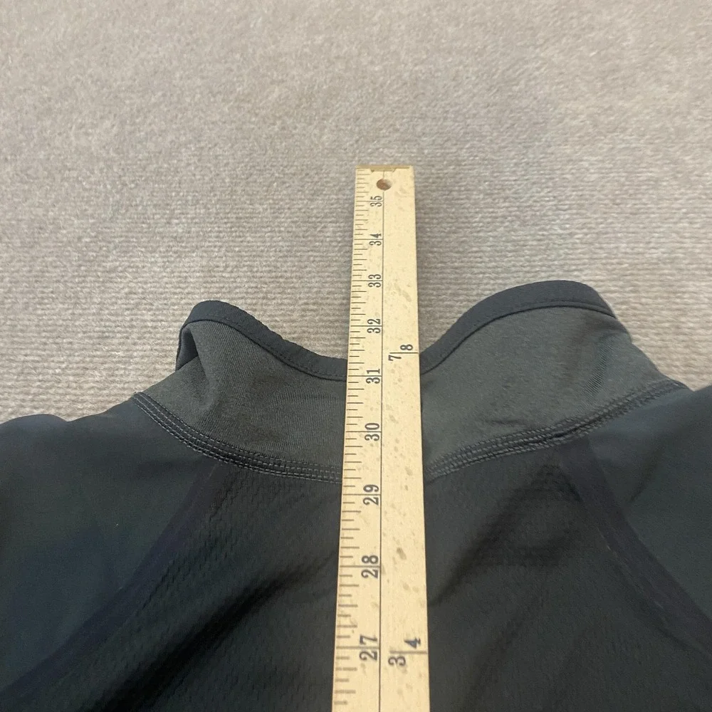 The North Face Shirt Mens XL Black Gray FlashDry-XD Quarter Zip‎ Pullover Top